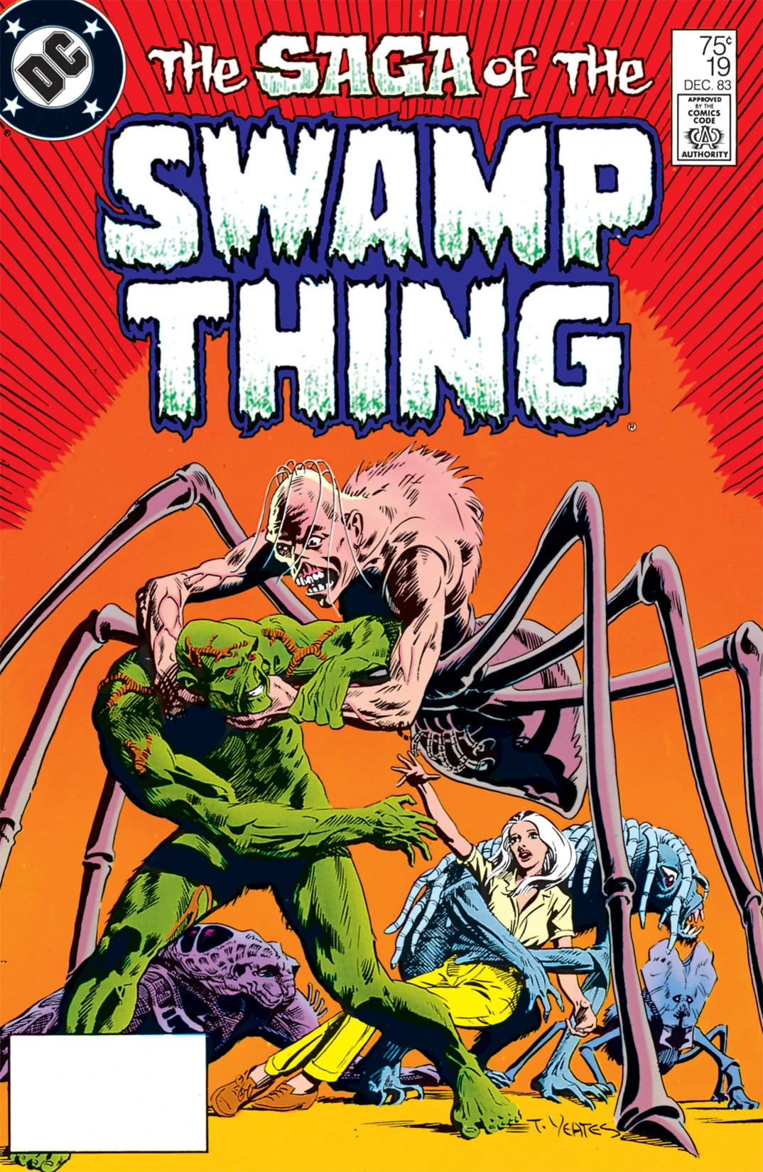 The Saga of the Swamp Thing #19 (DC, 1983 — Cover A) cover